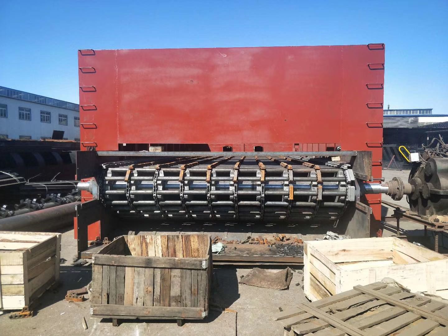 Croatia power plant biomass boiler chain grate stoker chain grate bar